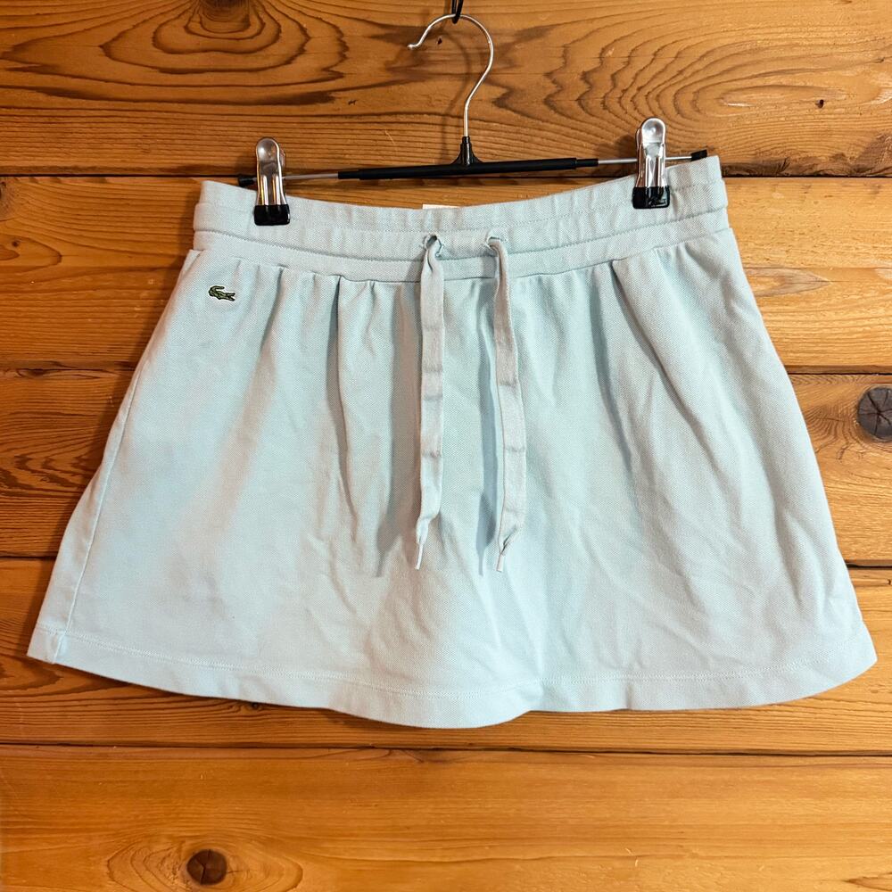 Lacoste Blue Short Jersey Mini Skirt 36/USA Size 26